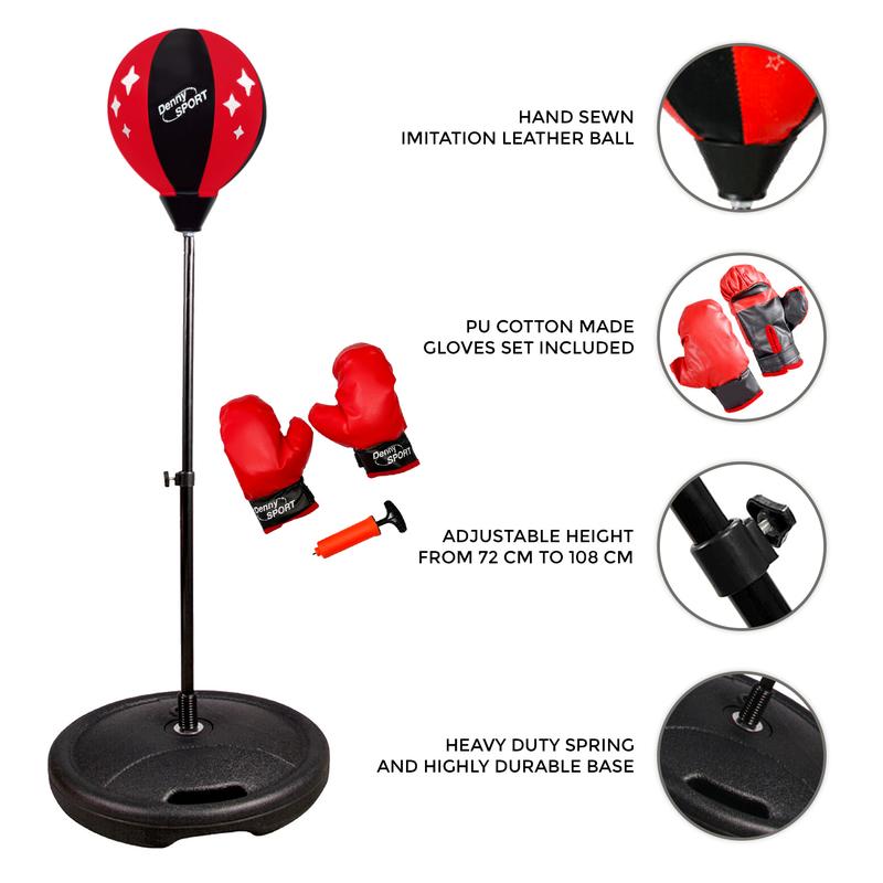 Kids Play Boxing Punch Bag Set