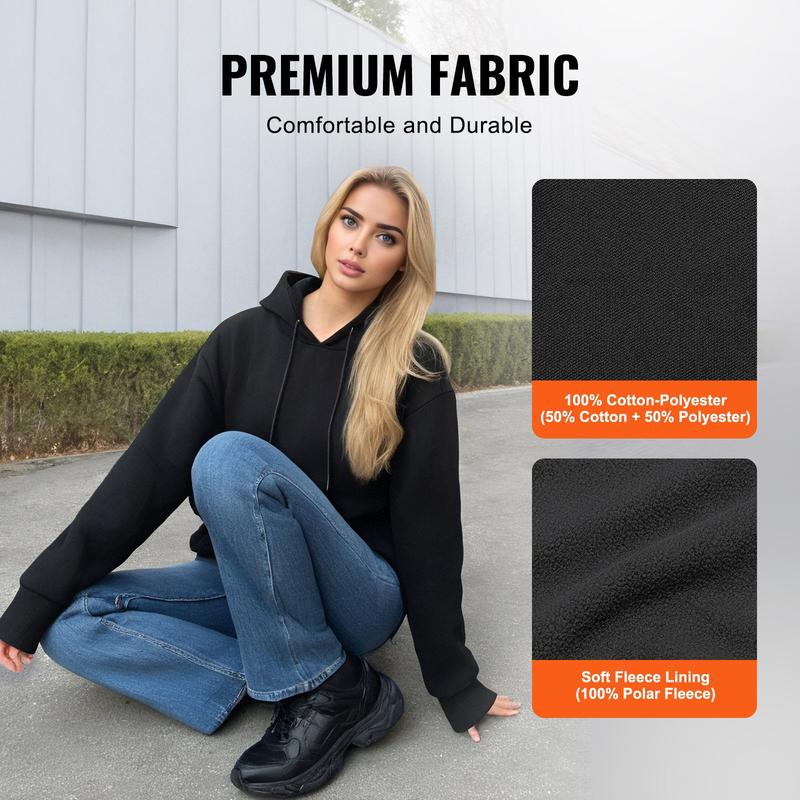 Heated Hoodie With Included Power Bank