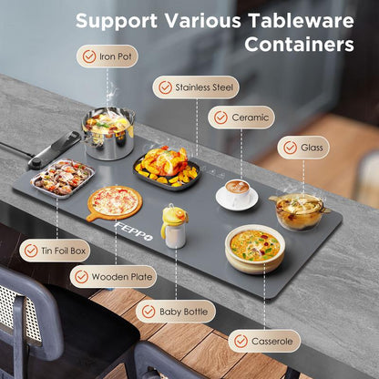 Adjustable Food Warming Mat