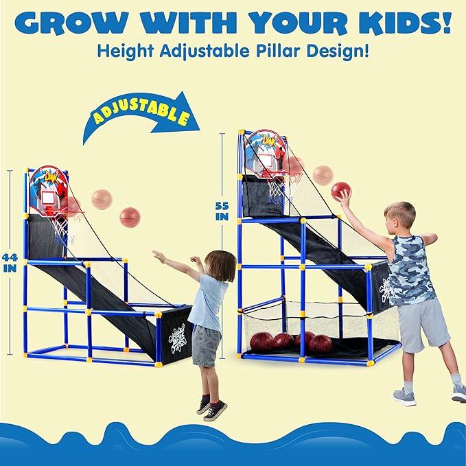 Kids Arcade Basketball Game Set