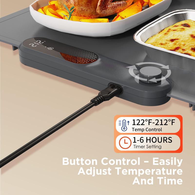 Adjustable Food Warming Mat