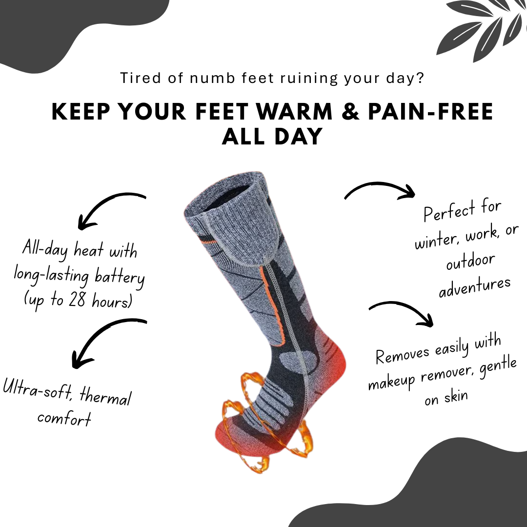 CuddleFeet - Heating Socks
