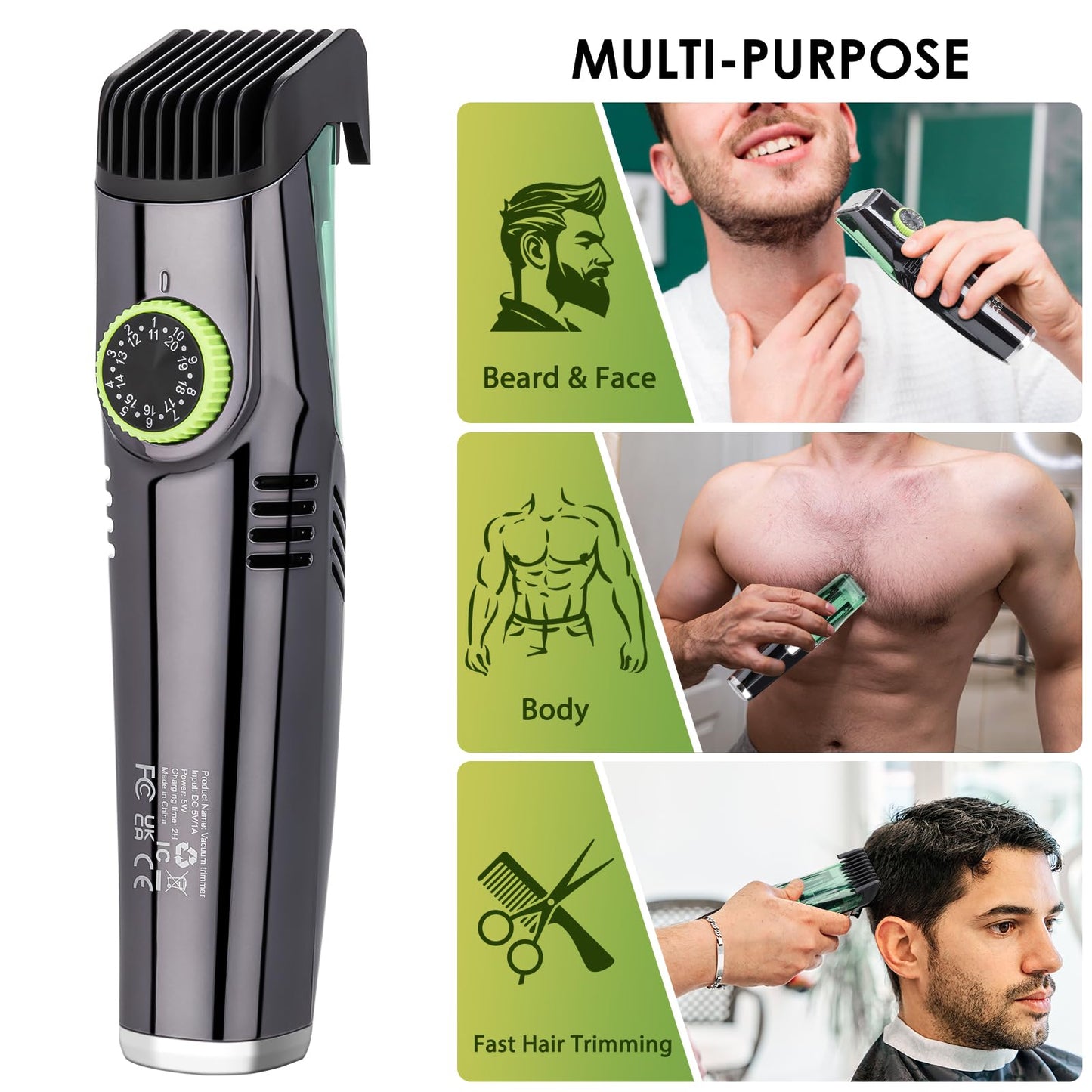 ManeVac ManeVac™ Zero-Mess Beard Trimmer